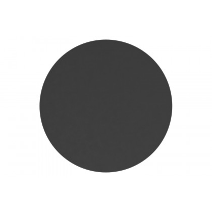 BLNK Jennifer Round Metal Framed Wall Mirror - Black