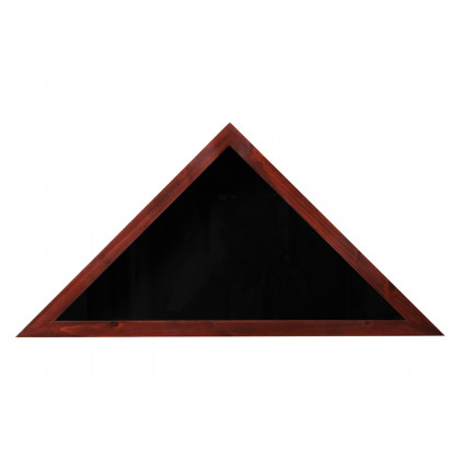 BLNK Sheehan Solid Wood Memorial Flag Display Case - Mahogany