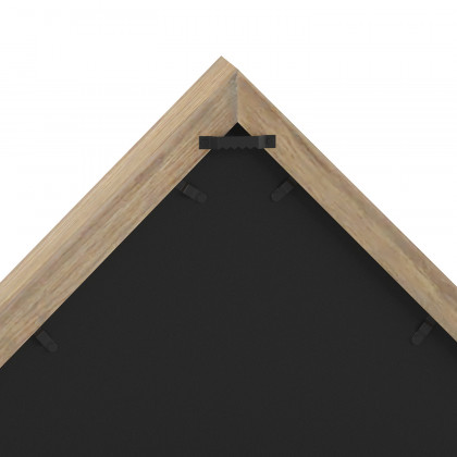 BLNK Sheehan Solid Wood Memorial Flag Display Case - Weathered Wood