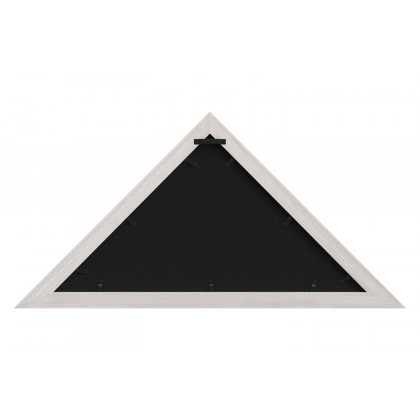 BLNK Sheehan Solid Wood Memorial Flag Display Case - Whitewashed