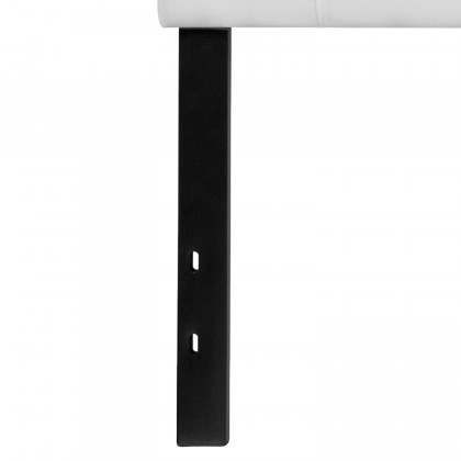BLNK Bedford Fabric Tufted Upholstered Headboard - White, King Size