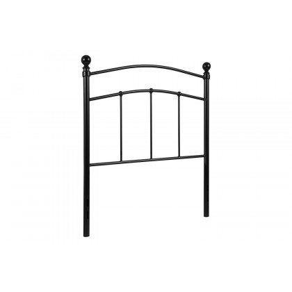 BLNK Woodstock Metal Decorative Headboard - Black, Twin Size