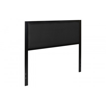 BLNK Melbourne Fabric Upholstered Headboard - Black, Full Size