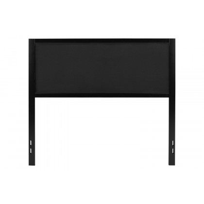BLNK Melbourne Fabric Upholstered Headboard - Black, Full Size