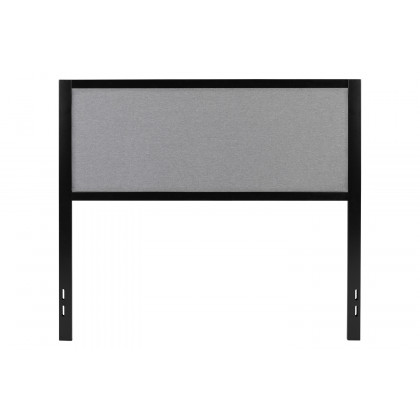 BLNK Melbourne Fabric Upholstered Headboard - Light Gray, Full Size