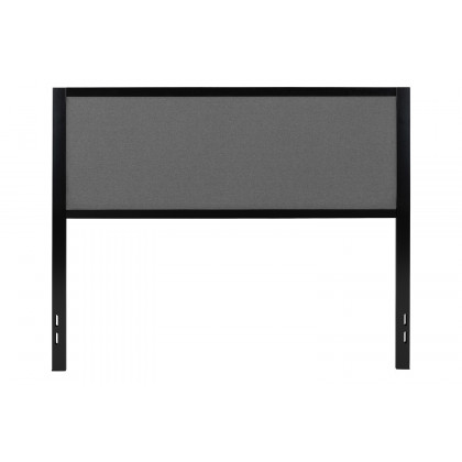 BLNK Melbourne Fabric Upholstered Headboard - Dark Gray, Queen Size