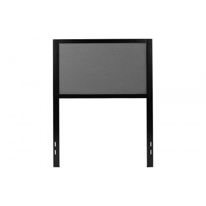 BLNK Melbourne Fabric Upholstered Headboard - Dark Gray, Twin Size