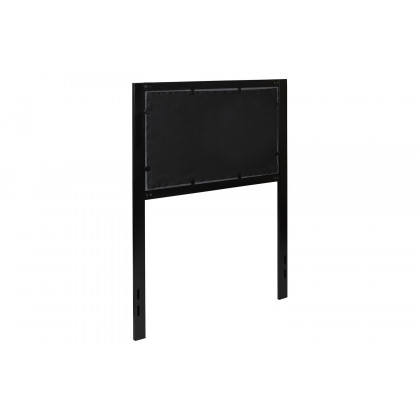 BLNK Melbourne Fabric Upholstered Headboard - Dark Gray, Twin Size