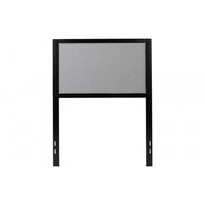BLNK Melbourne Fabric Upholstered Headboard - Light Gray, Twin Size