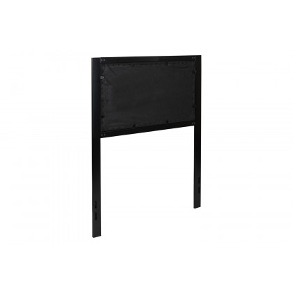 BLNK Bristol Fabric Tufted Upholstered Headboard - Black, Twin Size