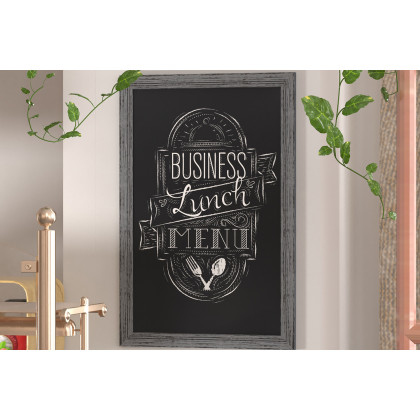 BLNK - Canterbury Wall Mount Magnetic Chalkboard Sign with Eraser