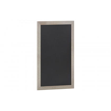 BLNK Canterbury Weathered Wall Mount Magnetic Chalkboard Sign with Eraser - 24"W x 36"H