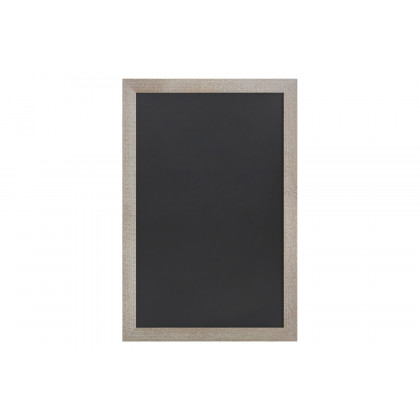 BLNK Canterbury Weathered Wall Mount Magnetic Chalkboard Sign with Eraser - 24"W x 36"H