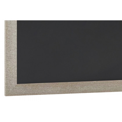BLNK Canterbury Weathered Wall Mount Magnetic Chalkboard Sign with Eraser - 24"W x 36"H