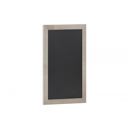 BLNK Canterbury Weathered Wall Mount Magnetic Chalkboard Sign with Eraser - 20"W x 30"H