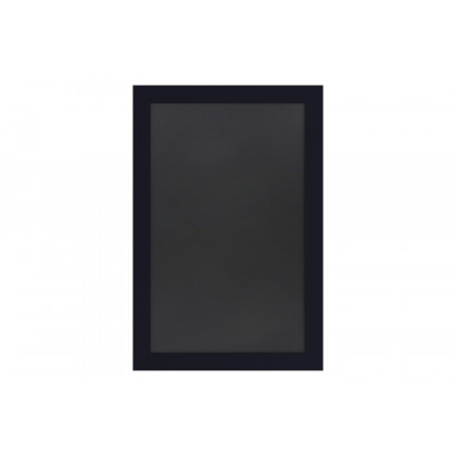 BLNK Canterbury Wall Mount Magnetic Chalkboard Sign with Eraser - Black, 20"W x 30"H