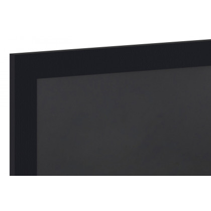 BLNK Canterbury Wall Mount Magnetic Chalkboard Sign with Eraser - Black, 20"W x 30"H