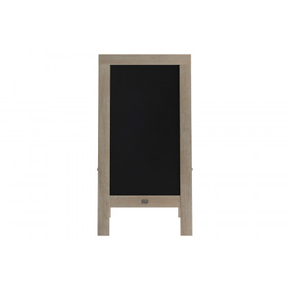 BLNK Canterbury Vintage Wooden A-Frame Magnetic Indoor-Outdoor Chalkboard Sign - Weathered