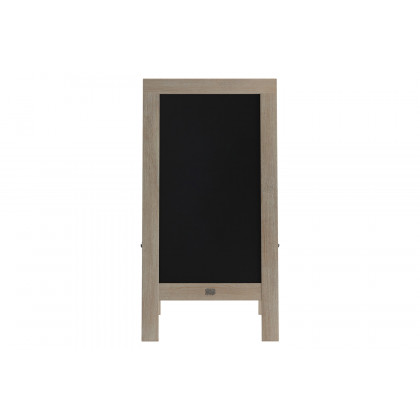 BLNK Canterbury Vintage Wooden A-Frame Magnetic Indoor-Outdoor Chalkboard Sign - Weathered