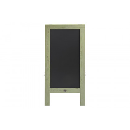 BLNK Canterbury Vintage Wooden A-Frame Magnetic Indoor-Outdoor Chalkboard Sign - Green