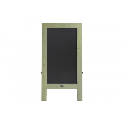 BLNK Canterbury Vintage Wooden A-Frame Magnetic Indoor-Outdoor Chalkboard Sign - Green