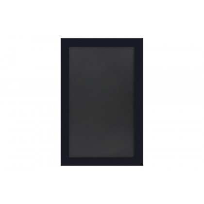 BLNK Canterbury Wall Mount Magnetic Chalkboard Sign with Eraser - Black, 11"W x 17"H