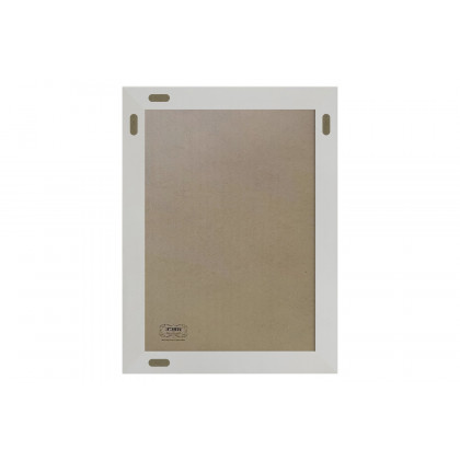 BLNK Canterbury Wall Mount Magnetic Chalkboard Sign with Eraser - White, 18"W x 24"H