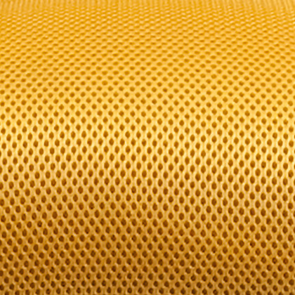 BLNK Nicholas Mid-Back Mesh Multifunction Executive Swivel Ergonomic Office Chair with Adjustable Arms - Yellow/Orange