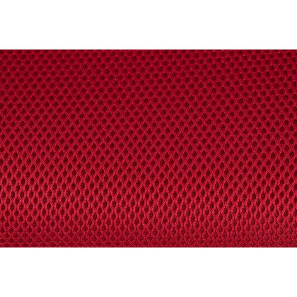 BLNK Porter High-Back Mesh Ergonomic Swivel Office Chair with Black Frame and Flip-up Arms - Red