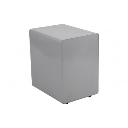 BLNK Wren Ergonomic 3-Drawer Mobile Locking Filing Cabinet with Anti-Tilt Mechanism and Letter-Legal Drawer - Gray