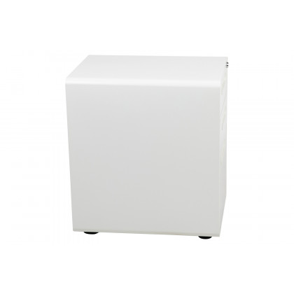 BLNK Wren Ergonomic 3-Drawer Mobile Locking Filing Cabinet with Anti-Tilt Mechanism and Letter-Legal Drawer - White