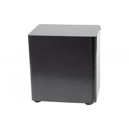 BLNK Warner 3-Drawer Mobile Locking Filing Cabinet with Anti-Tilt Mechanism and Letter-Legal Drawer - Black