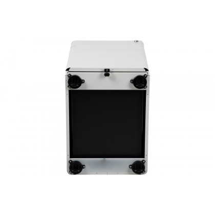 BLNK Warner 3-Drawer Mobile Locking Filing Cabinet with Anti-Tilt Mechanism and Letter-Legal Drawer - White