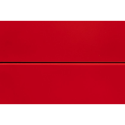 BLNK Warner 3-Drawer Mobile Locking Filing Cabinet with Anti-Tilt Mechanism and Letter-Legal Drawer - White/Red