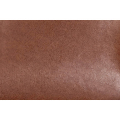 BLNK Langston Commercial LeatherSoft Upholstered Mid Century Modern Arm Chair with Walnut Finished Wooden Frame and Arms - Cognac