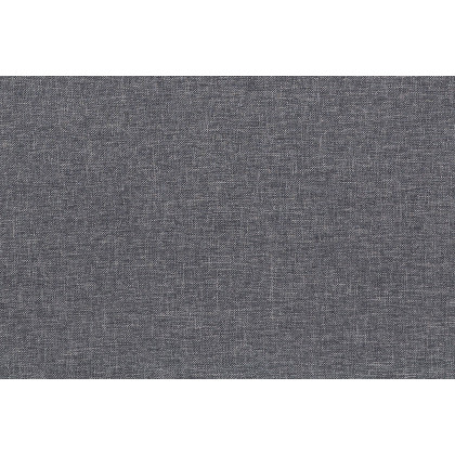 BLNK Hudson Commercial Mid-Century Modern Arm Chair with Tufted Faux Linen Upholstery and Solid Wood Legs - Dark Gray