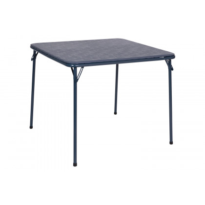 BLNK Madison Folding Card Table and Chair Set 5 Piece - Navy