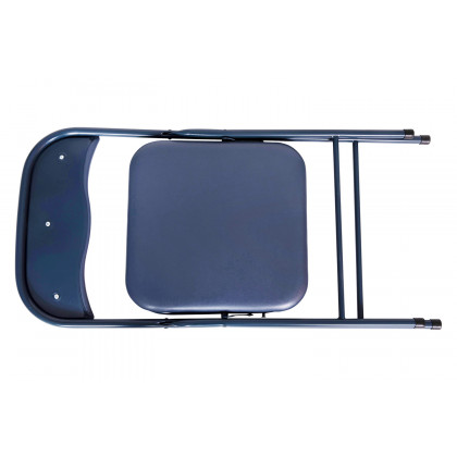 BLNK Madison Folding Card Table and Chair Set 5 Piece - Navy