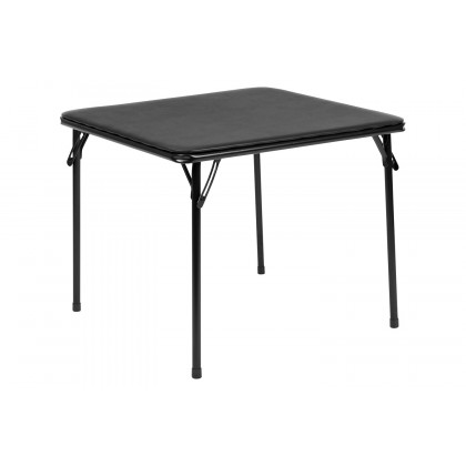 BLNK Mindy Kids Folding Table and Chair Set 3 Piece - Black