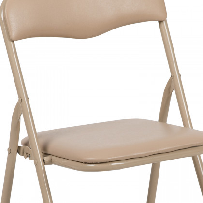 BLNK Mindy Kids Folding Table and Chair Set 3 Piece - Tan