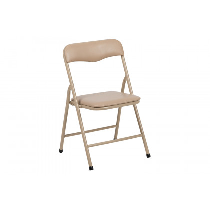 BLNK Mindy Kids Folding Table and Chair Set 5 Piece - Tan