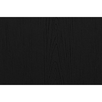 BLNK Sawyer Commercial All-Weather Poly Resin Wood Adirondack Ottoman Foot Rest - Black