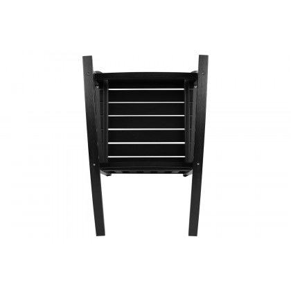 BLNK Winston Poly Resin All-Weather Rocking Chair - Black