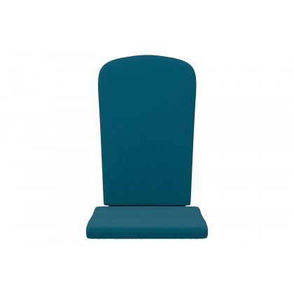 BLNK Charlestown All-Weather Indoor-Outdoor High Back Adirondack Chair Cushions Set of 2 - Teal