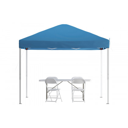BLNK Otis Portable Tent Set - Blue, 10'W x 10'L