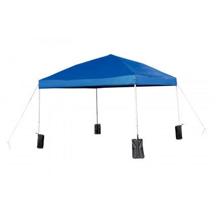 BLNK Otis Portable Tent Set - Wheeled Blue, 10'W x 10'L