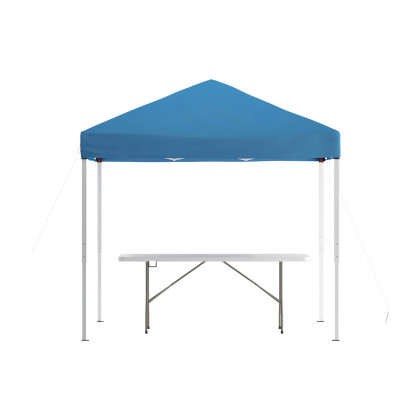 BLNK Otis Tailgate Tent Set with Carry Bag - Blue, 8'W x 8'L