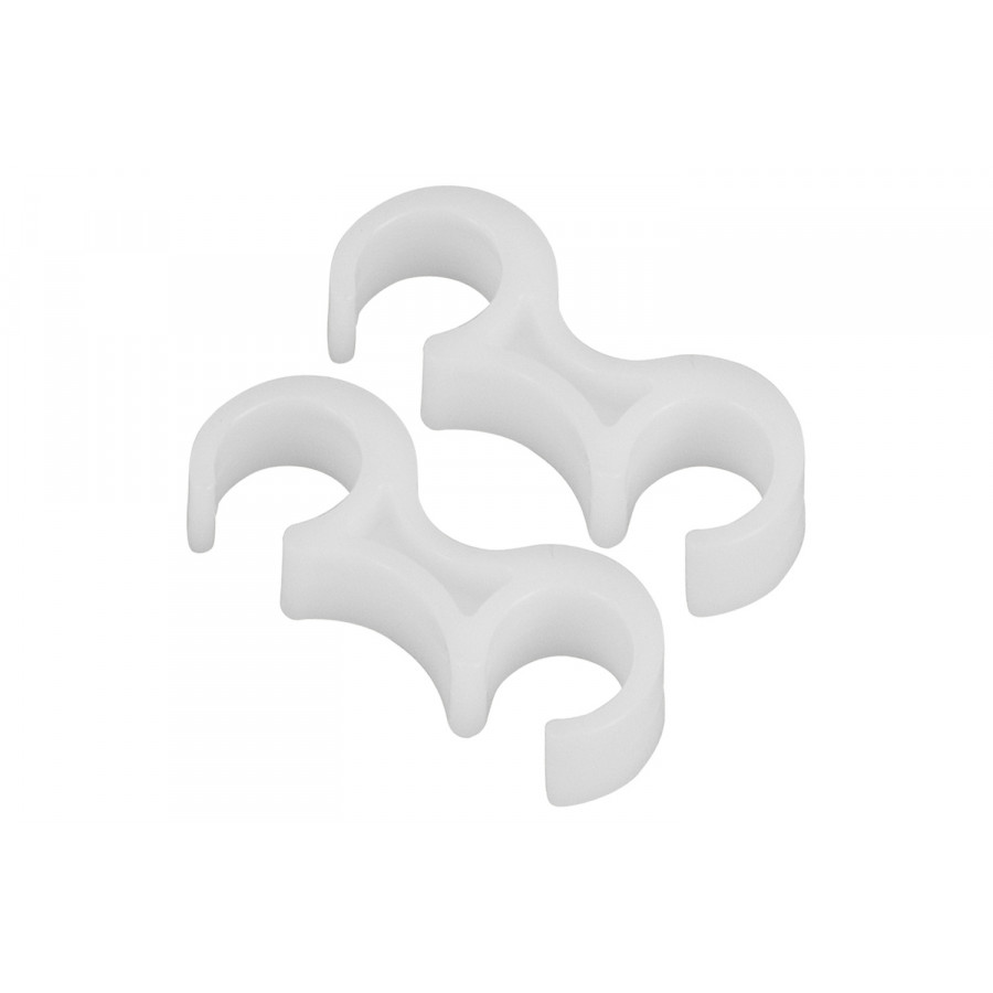 BLNK Plastic Lowe Ganging Clips Set of 2 - White