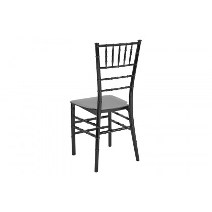 BLNK HERCULES Series Resin Stacking Chiavari Chair - Black