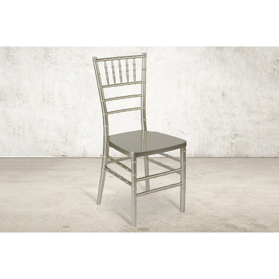 BLNK HERCULES PREMIUM Series Resin Stacking Chiavari Chair - Champagne